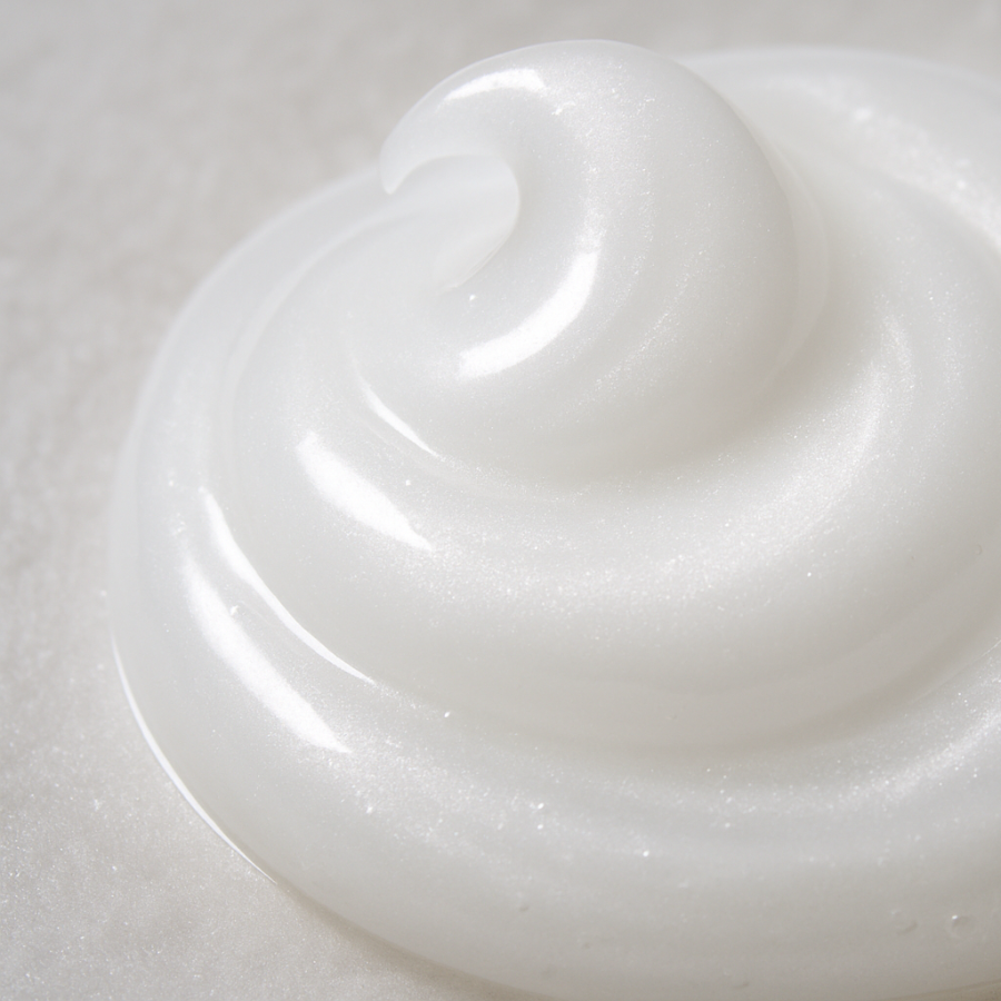 clear translucent white